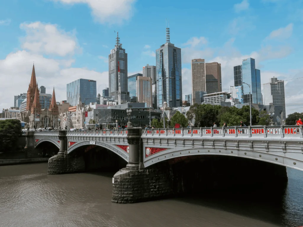 An image of Melbourne, Australia.
