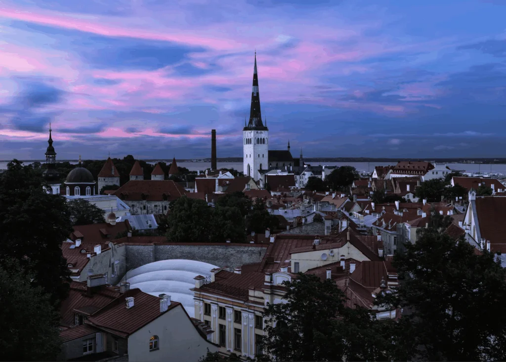 An image of Tallinn, Estonia.