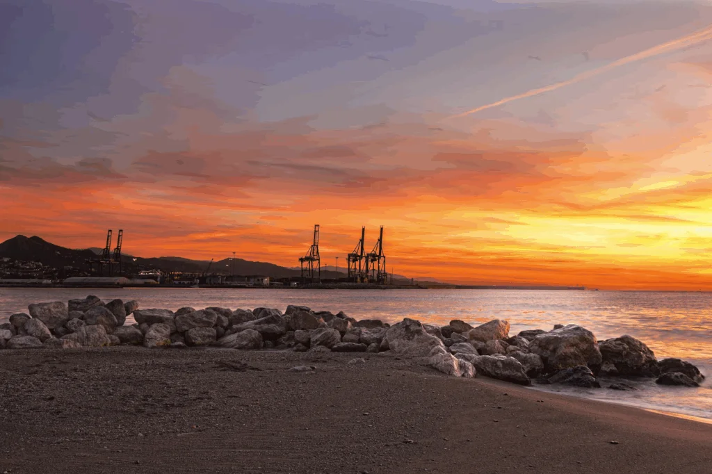 An image of Málaga, Spain.