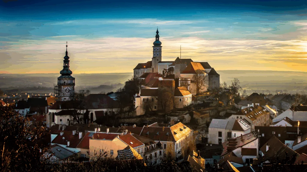 Landscape of the Czech Republic.